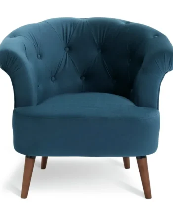 Habitat Chesterfield Accent Chair - Navy