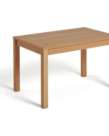 Habitat Clifton Natural Dining Table & 4 Grey Chairs