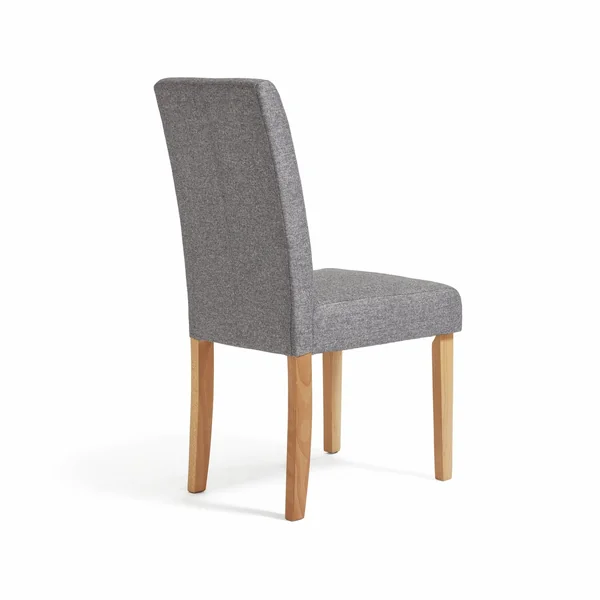 Habitat Clifton Wood Dining Table & 2 Grey Chairs