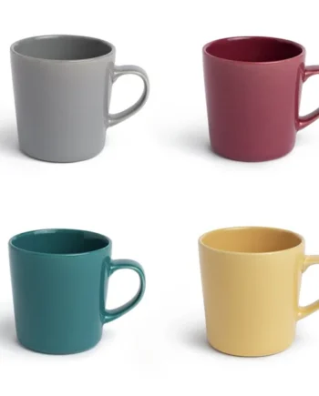Habitat Colour Glaze set of 4 Mugs