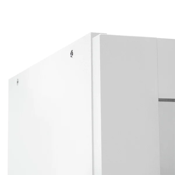 Habitat Compton 1 Door Glass Display Cabinet - White