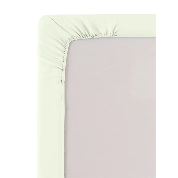 Habitat Cotton 200TC Cream Extra Deep Fitted Sheet - Single