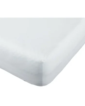 Habitat Cotton 200TC White Extra Deep Fitted Sheet - Single