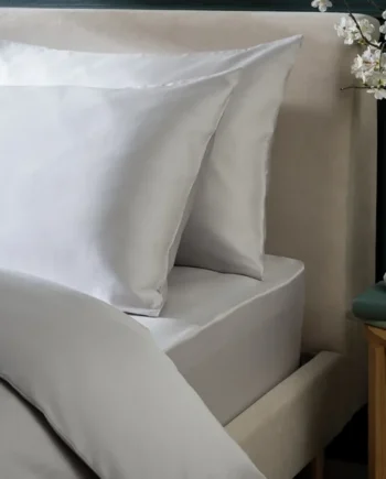 Habitat Cotton 800 TC Standard Pillowcase Pair - Grey