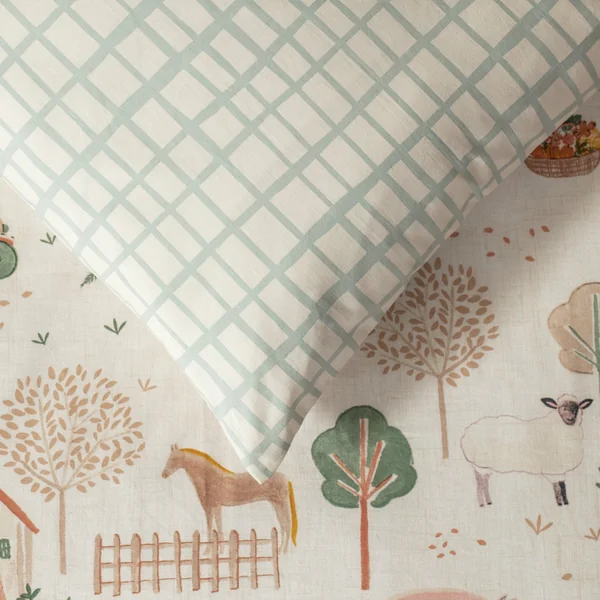 Habitat Cotton Little Farm Kids Bedding Set - Toddler