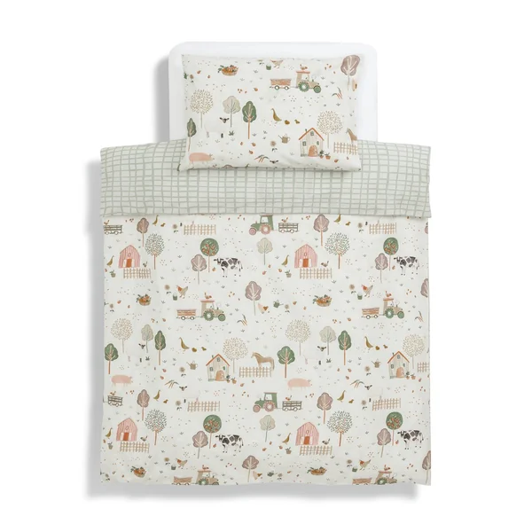 Habitat Cotton Little Farm Kids Bedding Set - Toddler