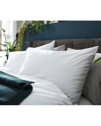 Habitat Cotton Lyocell Standard Pillowcase Pair - White