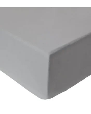 Habitat Cotton Rich 180 TC Dove Grey Fitted Sheet - Single