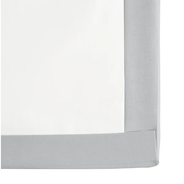 Habitat Cotton Rich 180 TC Plain Dove Grey Flat Sheet-Single