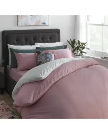 Habitat Cotton Rich 180 TC Standard Pillowcase Pair - Blush