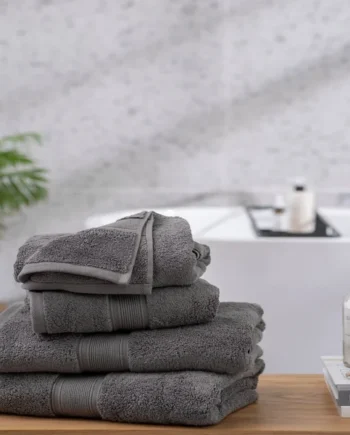 Habitat Cotton Supersoft 2 Pack Hand Towel - Grey