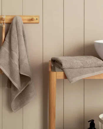 Habitat Cotton Supersoft 2 Pack Hand Towel - Oatmeal