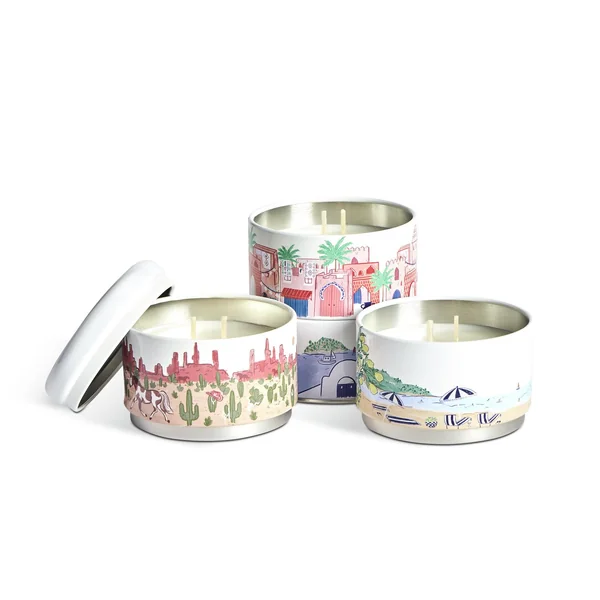 Habitat Destinations Set of 4 Candle Set - Mixed Scent