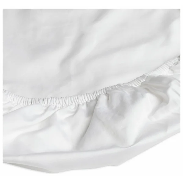 Habitat Egyptian Cotton 400TC White Fitted Sheet - Single
