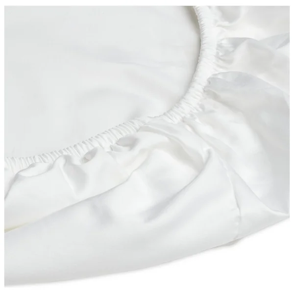 Habitat Egyptian Cotton 400TC White Fitted Sheet- Single