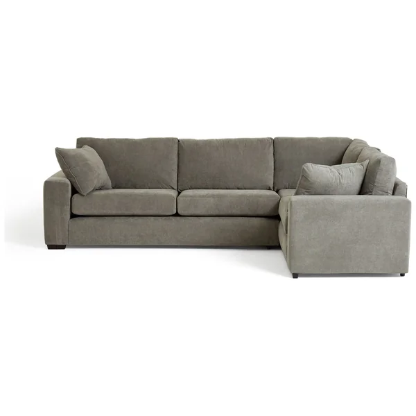 Habitat Elmdon Fabric Right Hand Corner Sofa - Grey