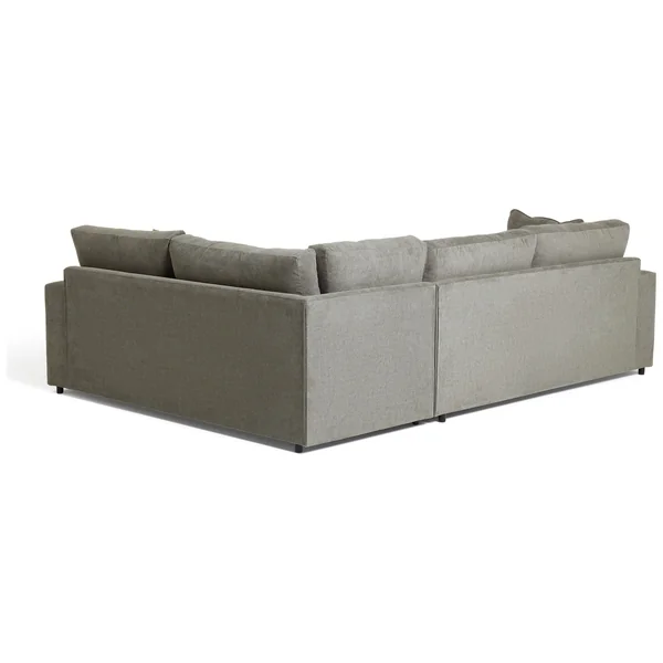 Habitat Elmdon Fabric Right Hand Corner Sofa - Grey