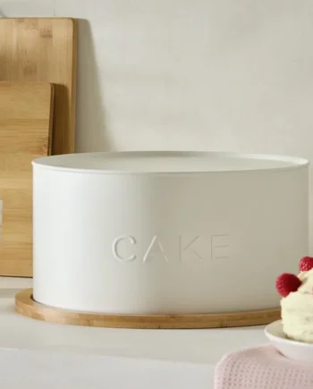 Habitat Embossed Text Cake Tin