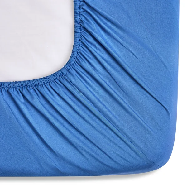 Habitat Extra Deep Plain Blue Fitted Sheet - Single