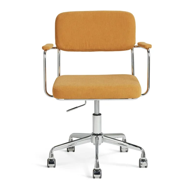 Habitat Ezra Fabric Office Chair - Mustard