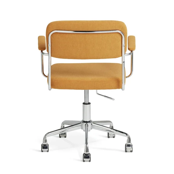Habitat Ezra Fabric Office Chair - Mustard