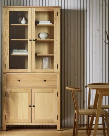 Habitat Finchley 4 Door 1 Drawer Sideboard - Natural
