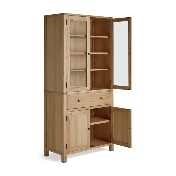 Habitat Finchley 4 Door 1 Drawer Sideboard - Natural