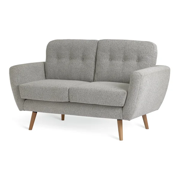 Habitat Finney Fabric 2 Seater Sofa in a Box - Grey