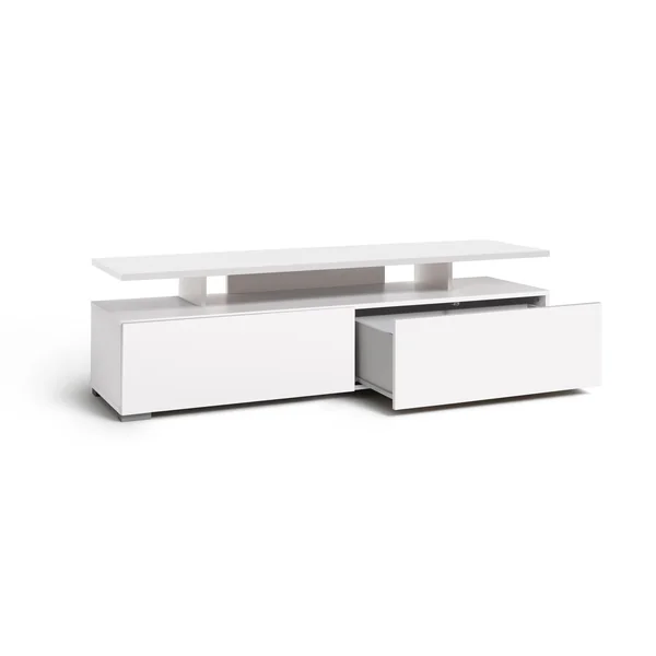 Habitat Floating Top TV Unit - White