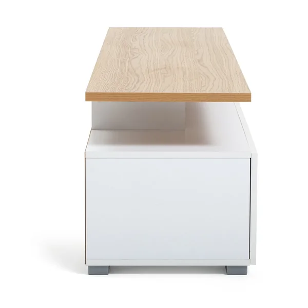 Habitat Floating Top TV Unit - White