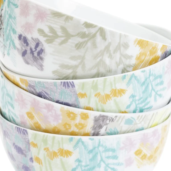 Habitat Floral 12 Piece Porcelain Dinner Set
