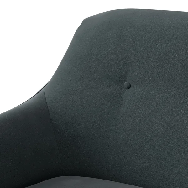 Habitat Frome Fabric 2 Seater Sofa - Charcoal - Dark Leg