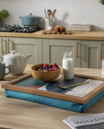 Habitat Geo Fabric Cushion Lap Tray