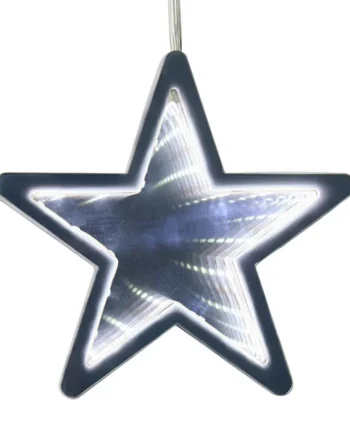 Habitat Grey Star Shaped Christmas Tunnel Light