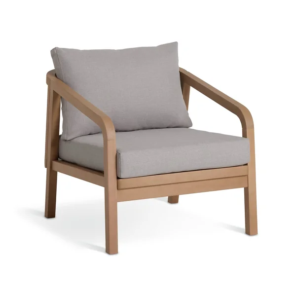 Habitat Hania 4 Seater Wooden Garden Sofa Set - Natural