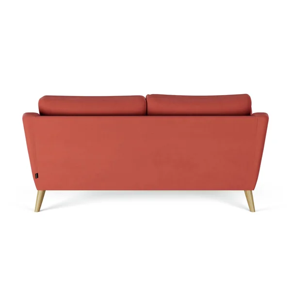 Habitat Ivor Left Hand Corner Sofa - Papaya - Ash Leg
