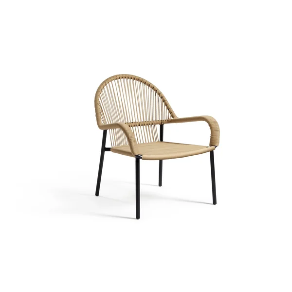 Habitat Java 2 Seater Metal Garden Bistro Set - Natural