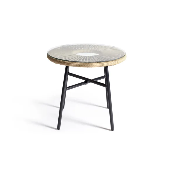 Habitat Java 2 Seater Metal Garden Bistro Set - Natural