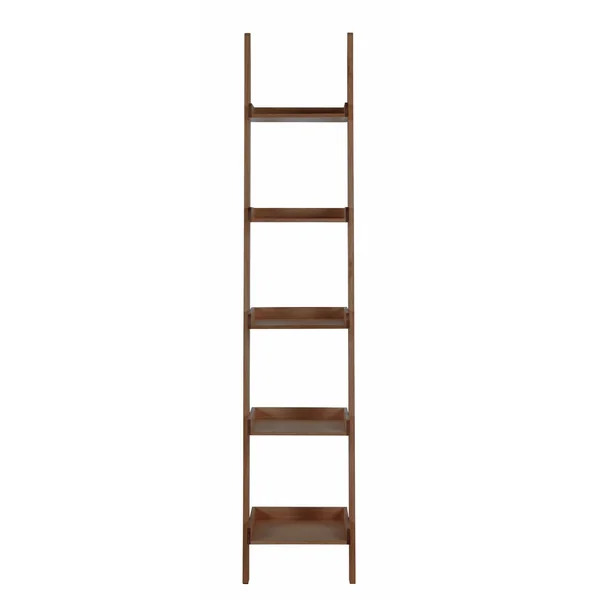 Habitat Jessie Tall & Narrow Ladder Shelf - Walnut Veneer