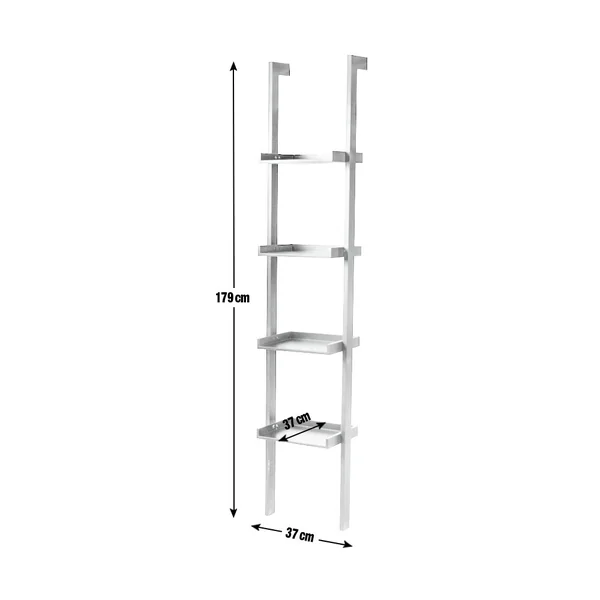 Habitat Jessie Tall & Narrow Ladder Shelf - Walnut Veneer