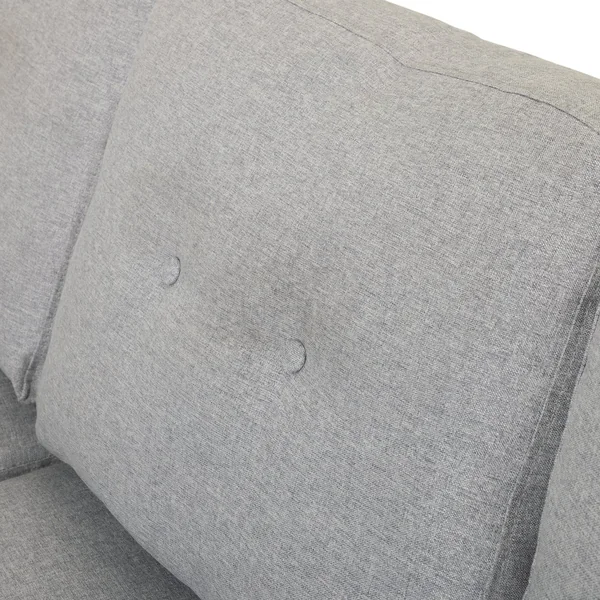 Habitat Joshua Fabric Reversible Corner Sofa - Light Grey