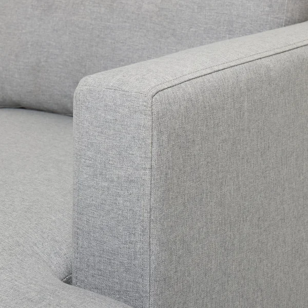 Habitat Joshua Fabric Reversible Corner Sofa - Light Grey