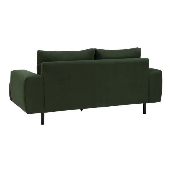 Habitat Julien Fabric 2 Seater Sofa - Dark Green