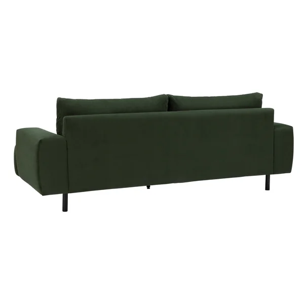 Habitat Julien Fabric 3 Seater Sofa - Green