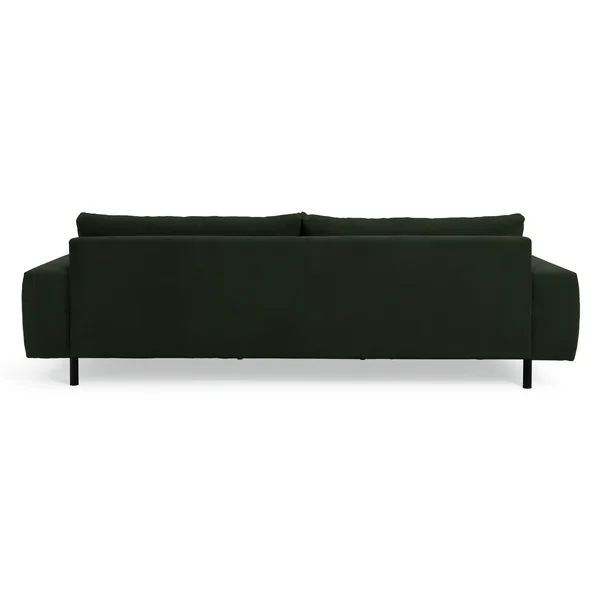 Habitat Julien Fabric 4 Seater Sofa - Dark Green