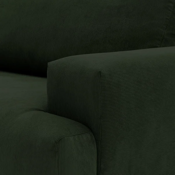 Habitat Julien Fabric 4 Seater Sofa - Dark Green