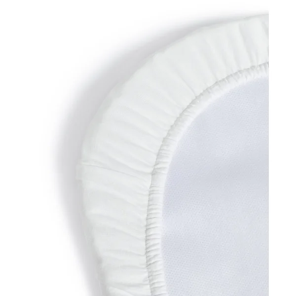Habitat Kids 2 Pack Cotton Jersey White Fitted Sheet – Moses