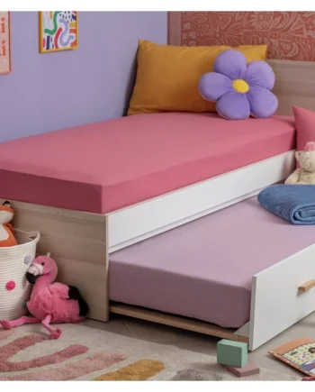 Habitat Kids Enchanted Pink 2 Pack Fitted Sheet - Toddler