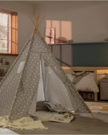 Habitat Kids Grey Stars Teepee Tent