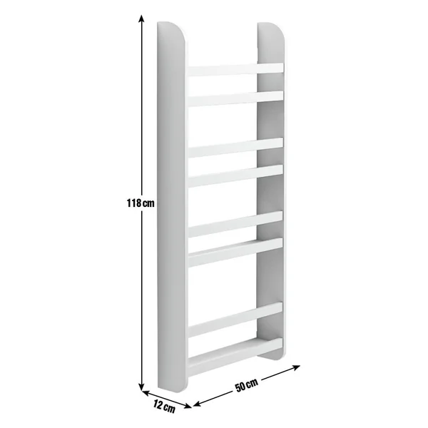 Habitat Kids Scandinavia Wall Mounted Bookcase - Grey